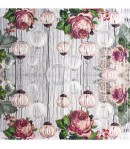 SERVIETTE GUIRLANDE JOYEUX NOEL