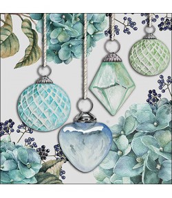 SERVIETTE GUIRLANDE JOYEUX NOEL