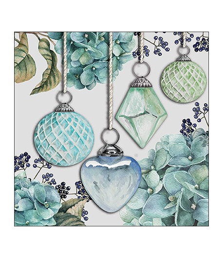 SERVIETTE GUIRLANDE JOYEUX NOEL