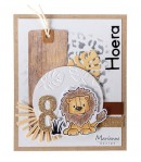 TAMPONS + DIES LION TIGRE - MARIANNE DESIGN