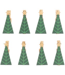 PINCES EN BOIS SAPINS X8