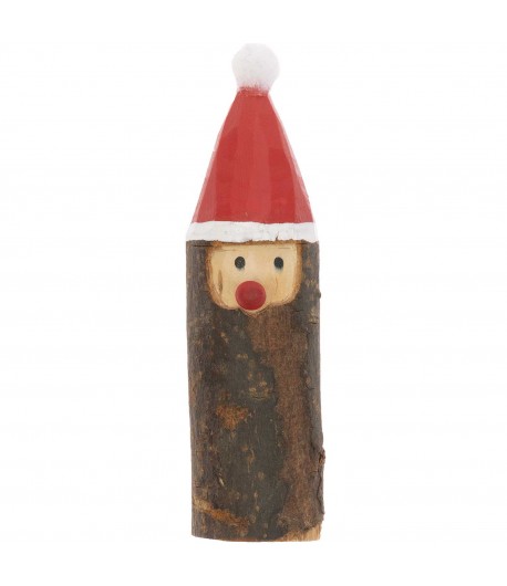 FIGURINE ELFE DE NOEL EN BOIS 2.5X9.5CM