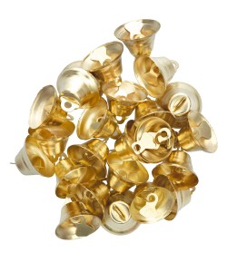 CLOCHETTES EN METAL OR X24