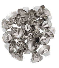 CLOCHETTES EN METAL ARGENT X24