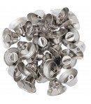 CLOCHETTES EN METAL ARGENT X24