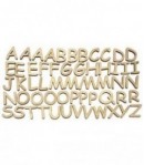 LETTRES BOIS 56 PCS
