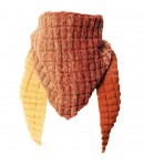 LAINE CREATIVE WOOL DÉGRADÉ SUPER6 ROUGE ORANGER (017)