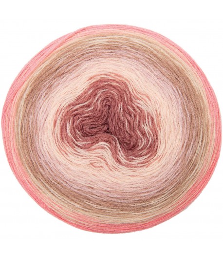 LAINE CREATIVE WOOL DÉGRADÉ SUPER6 ROSE LILAS (018)