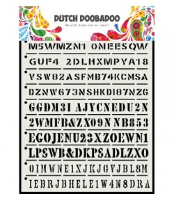 POCHOIR A5 ART STRIPS