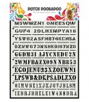 POCHOIR A5 ART STRIPS