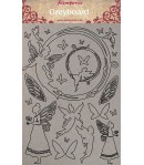 FORMES CARTON A4 FAIRIES KLSPDA407 STAMPERIA