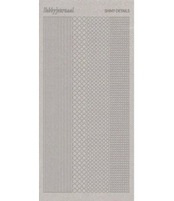 STICKERS MOTIFS ARGENT SDS001TZ