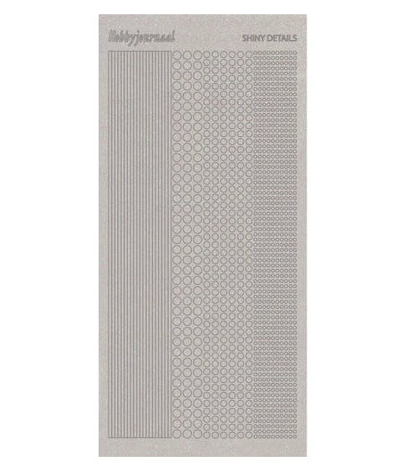 STICKERS MOTIFS ARGENT SDS001TZ