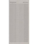 STICKERS MOTIFS ARGENT SDS001TZ
