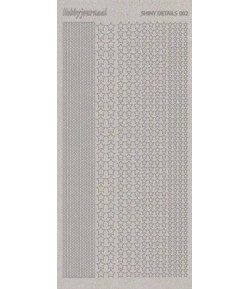 STICKERS MOTIFS ARGENT SDS002TZ