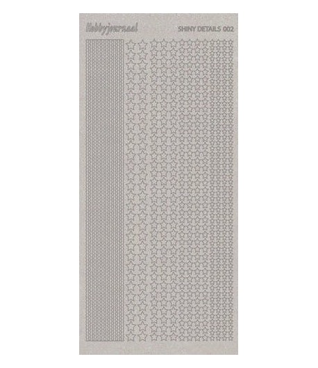 STICKERS MOTIFS ARGENT SDS002TZ