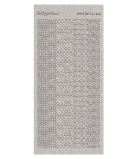 STICKERS MOTIFS ARGENT SDS005TZ