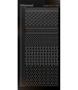 STICKERS MOTIFS NOIR STDA193