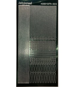 STICKERS MOTIFS VERT NOEL STDM03J