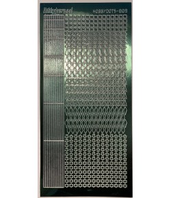 STICKERS MOTIFS VERT NOEL STDM09J