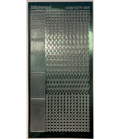 STICKERS MOTIFS VERT NOEL STDM09J