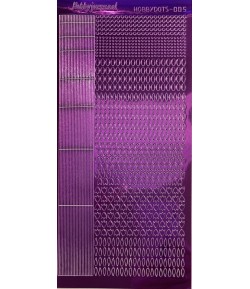 STICKERS MOTIFS VIOLET STDM059