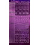 STICKERS MOTIFS VIOLET STDM059