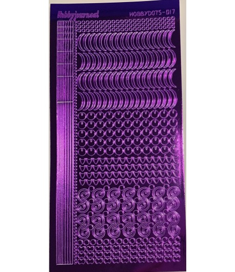 STICKERS MOTIFS VIOLET STDM179