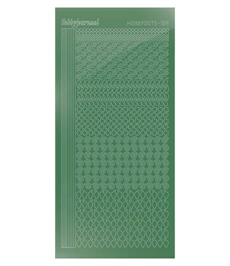 STICKERS MOTIFS VERT STDM191