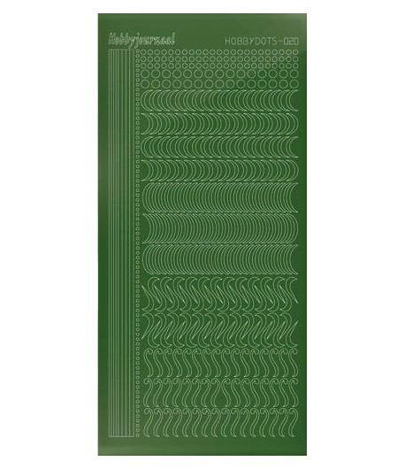 STICKERS MOTIFS VERT STDM20C