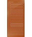 STICKERS MOTIFS CUIVRE STDM21B