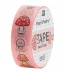 MASKING TAPE CHAMPIGNONS DROLE D'AUTOMNE X10M