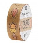 MASKING TAPE FEUILLES DROLE D'AUTOMNE X10M