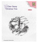 TAMPONS SCENE DE NOEL  - CT038