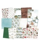 BLOC 12 FEUILLES 30.5 X 30.5 CM - THE 4 SEASONS WINTER - PIATEK