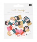 CONFETTIS CASSE NOISETTES EN BOIS X48