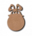 PLAQUE PETITE BOULE EN MEDIUM 7X11 CM