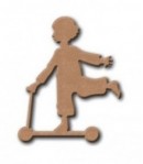 PLAQUE PETIT GARCON EN MEDIUM 10X12CM