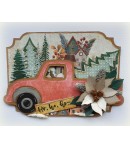 GABARIT VOITURE ET SAPIN - DUTCH DOOBADOO (827)