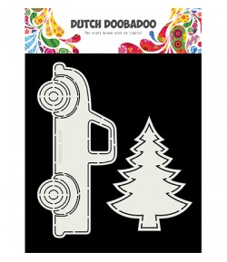 GABARIT VOITURE ET SAPIN - DUTCH DOOBADOO (827)