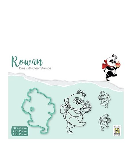 TAMPONS + DIE - CHRISTMAS PANDA