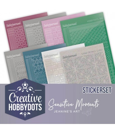 LOT 8 STICKERS DOT AND DO SENSITIVE MOMENTS