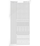 STICKERS MOTIFS BLANC STDA030