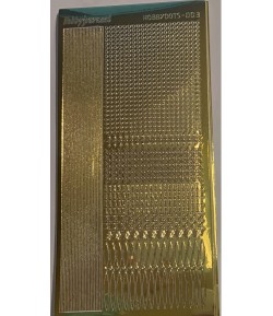 STICKERS MOTIFS OR STDM037