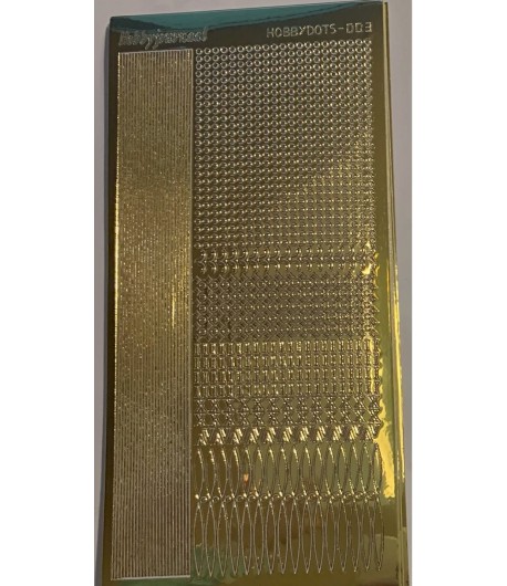 STICKERS MOTIFS OR STDM037