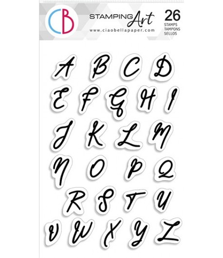 TAMPONS TRANSPARENTS MUSE ALPHABET PS6009