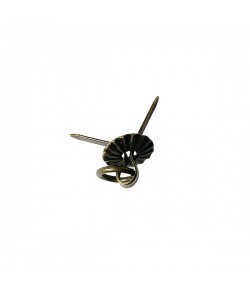 ATTACHE PARISIENNE POIGNEE - BRONZE 1.1X1.5CM