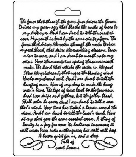 MOULE PVC FLEXIBLE  JOURNAL - K3PTA562