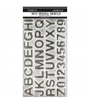MOULE SILICONE ALPHABET 19.3X35.2 - KACM08
