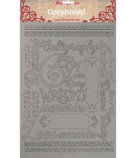 FORMES CARTON A4 CALLIGRAPHY KLSPDA410 STAMPERIA